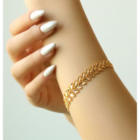22 Ayar Altın Gold Ivy Bileklik