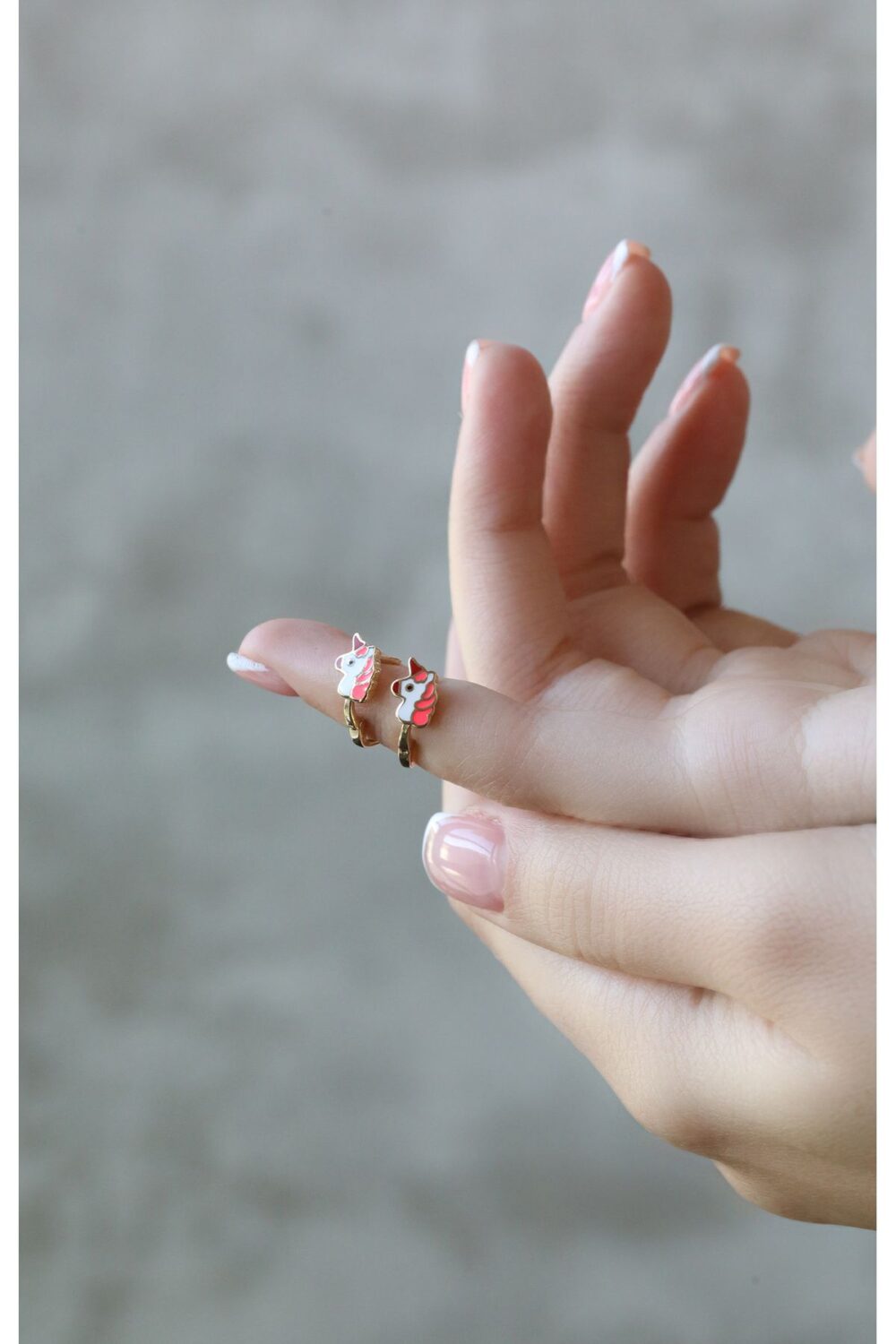 Mini Unicorn Çocuk Küpe