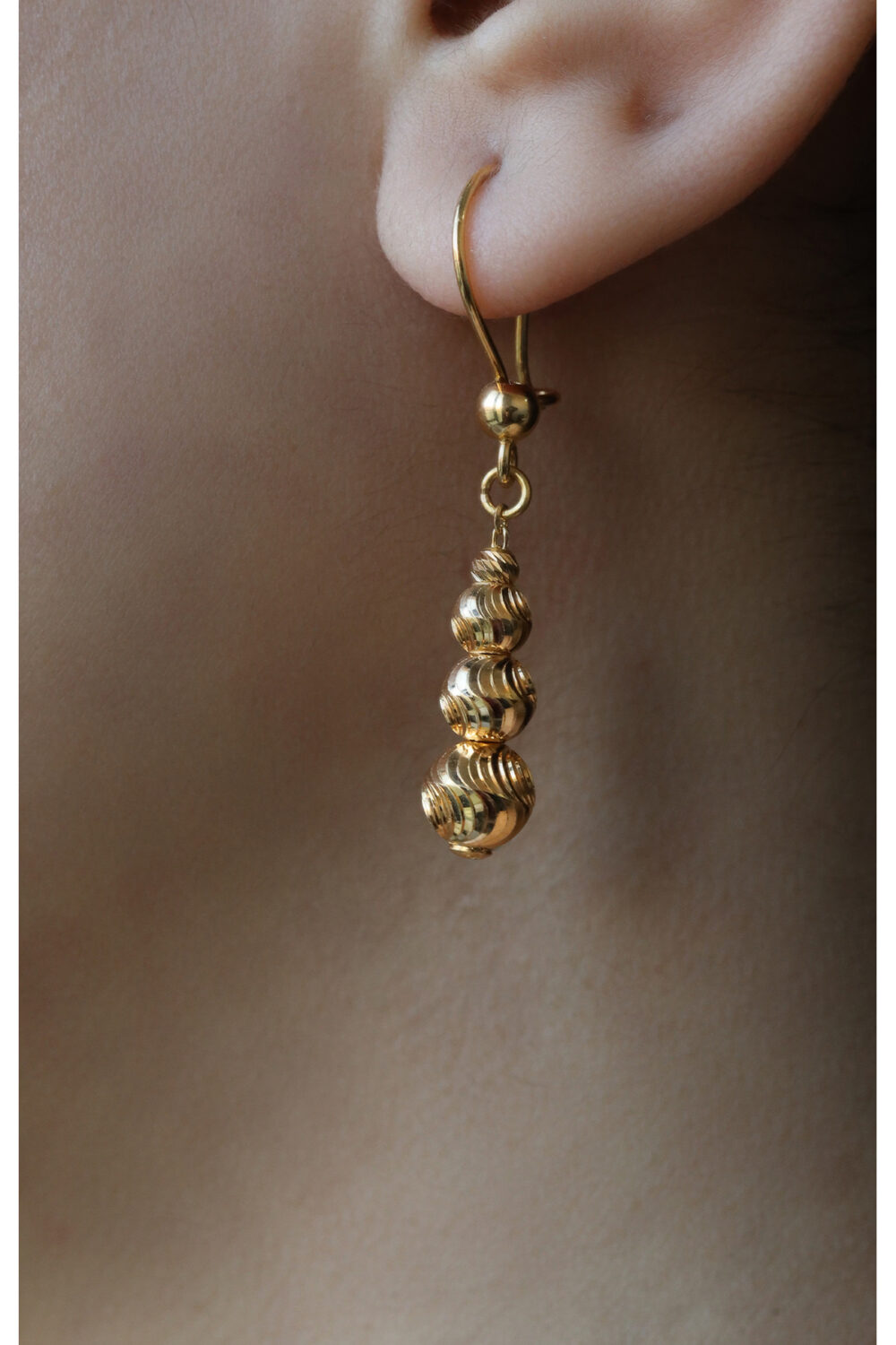 22 Ayar Altın Royality Küpe