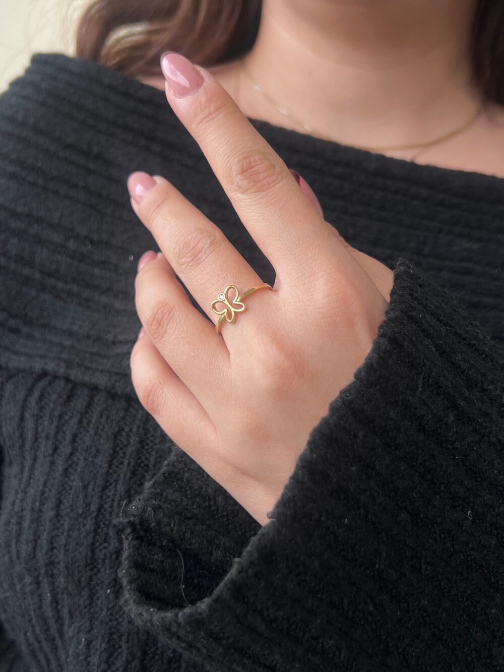 Kelebek Model Yüzük