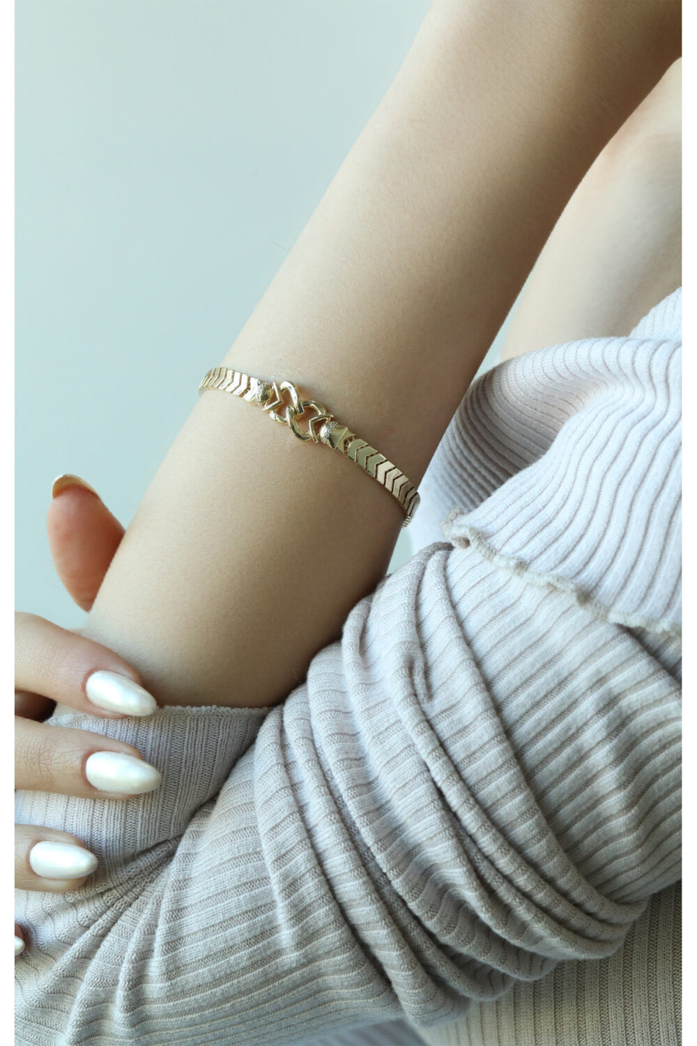 14 Ayar Altın Golden Bond Bileklik