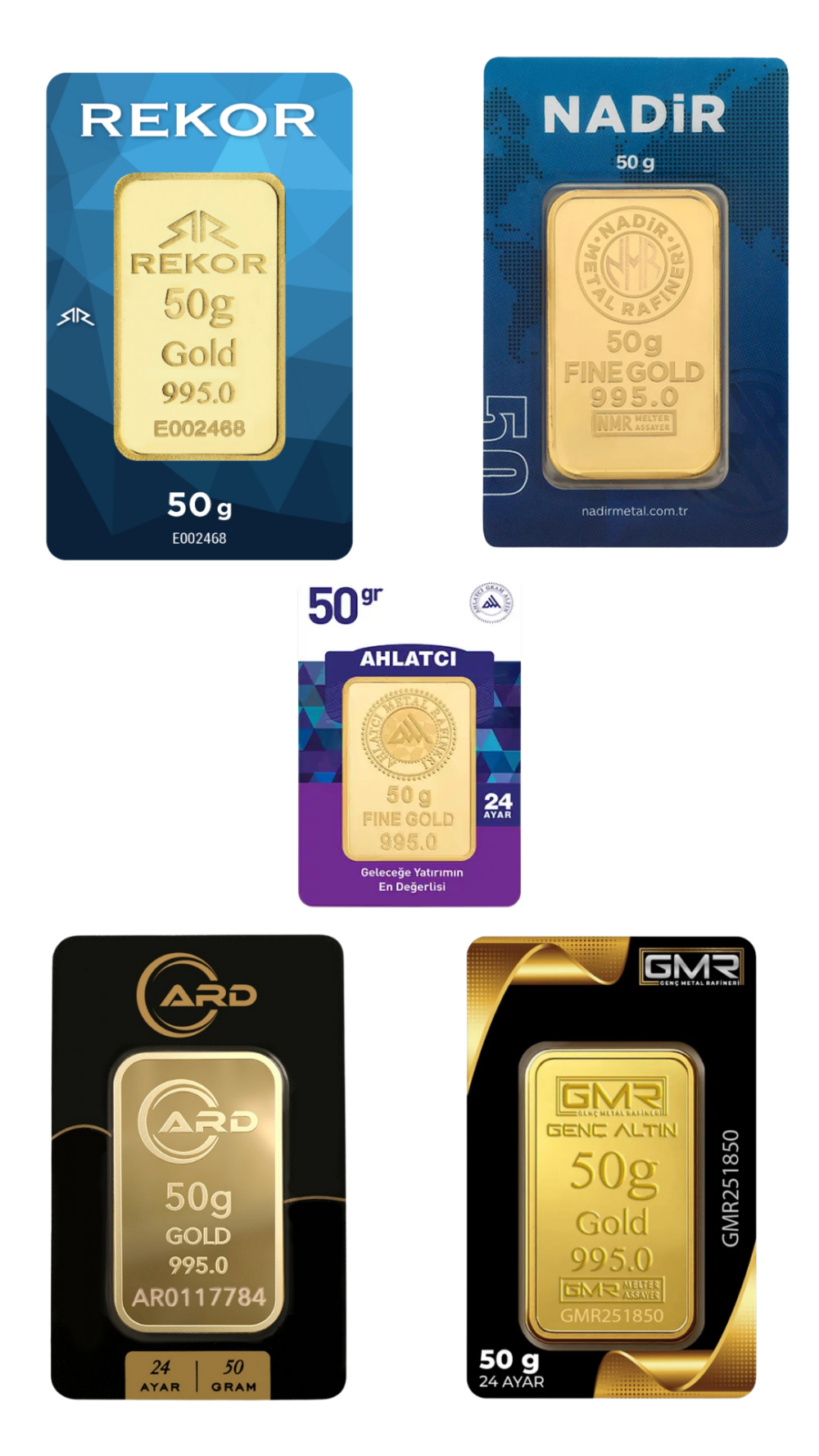 50 GR 24 AYAR KÜLÇE ALTIN